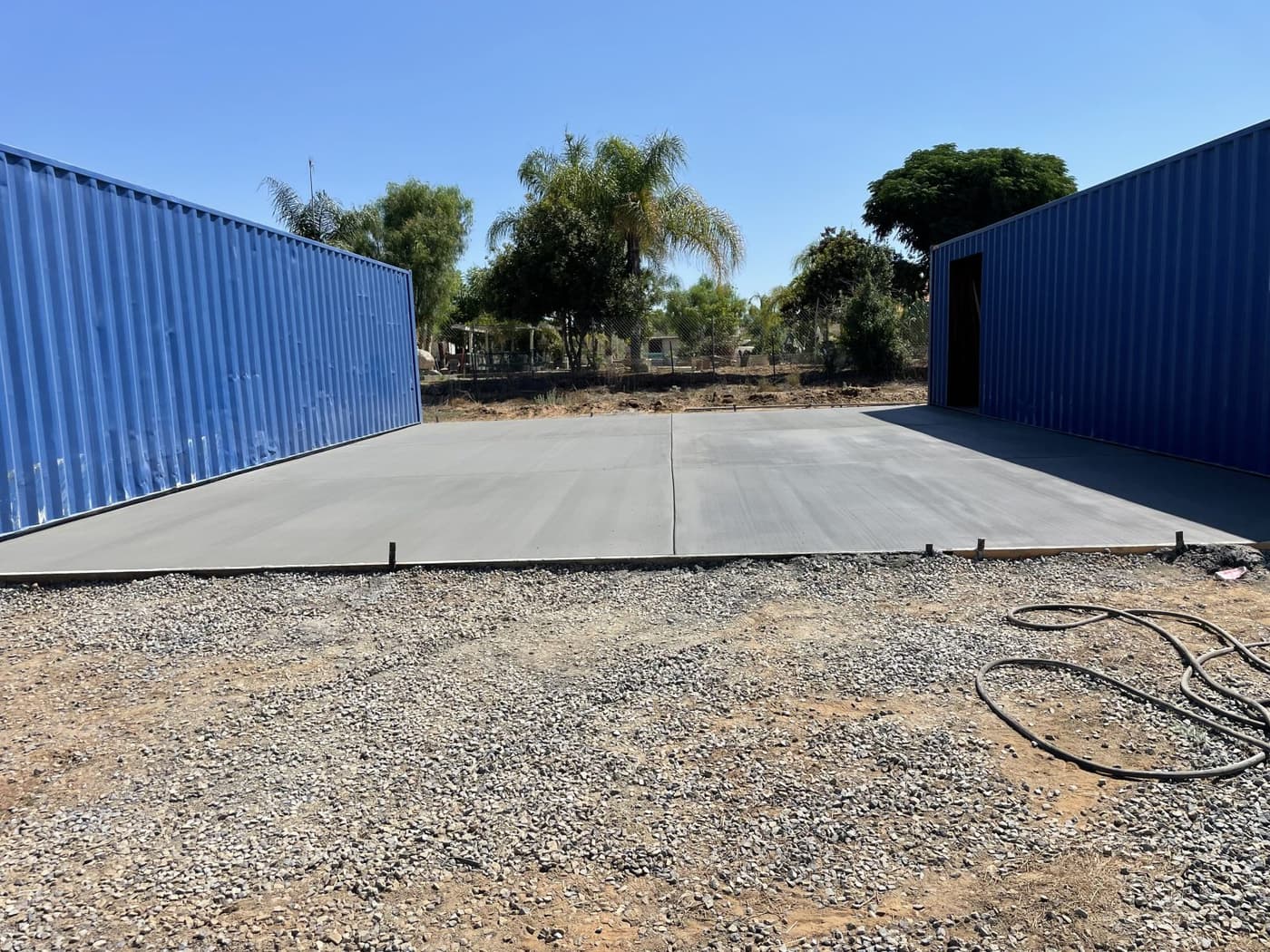 Storage Yard Slab Pour