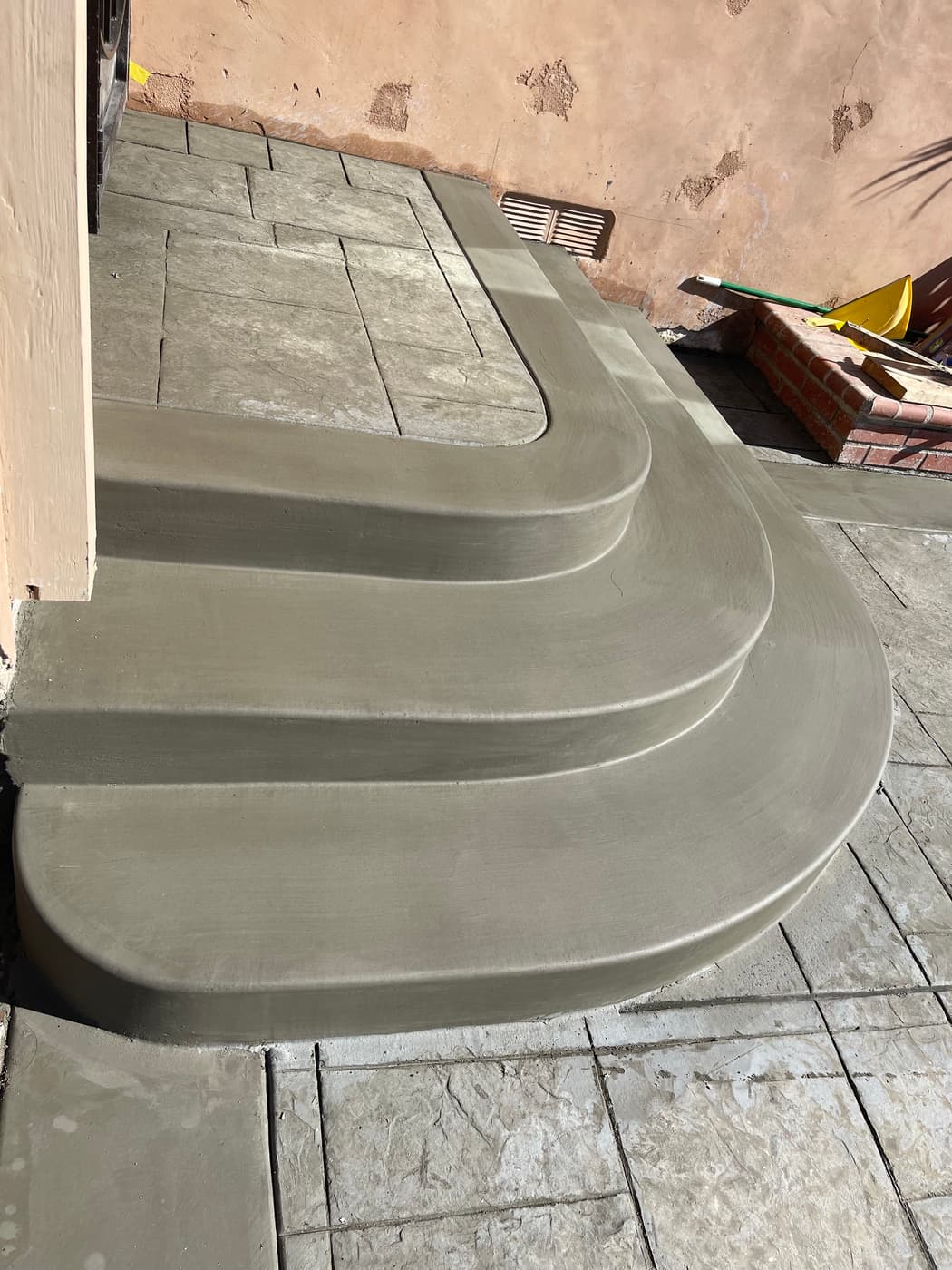 Flagstone Steps and Landing